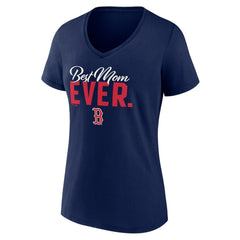 Boston Red Sox Fanatics Women's Mother's Day V-Neck T-Shirt - MLB T-shirts