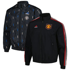 Manchester United 2022/23 On-Field Team Logo Anthem Reversible Full-Zip Jacket