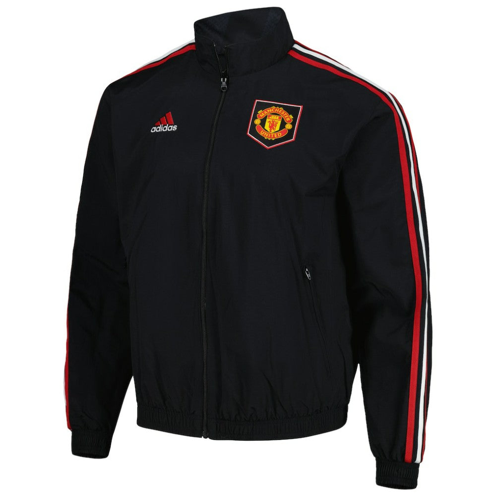 Manchester United 2022/23 On-Field Team Logo Anthem Reversible Full-Zip Jacket