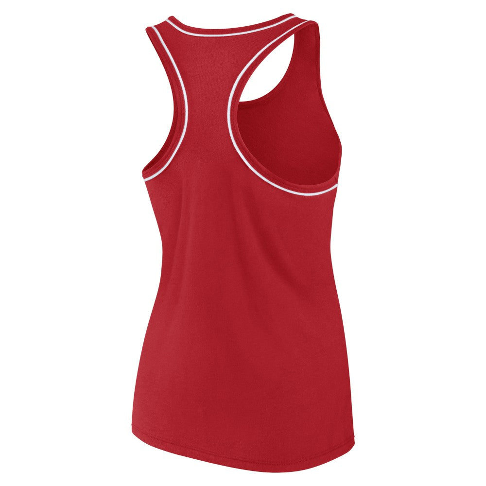 Los Angeles Angels Fanatics Women's Wordmark Logo Racerback Tank Top - MLB Tanks