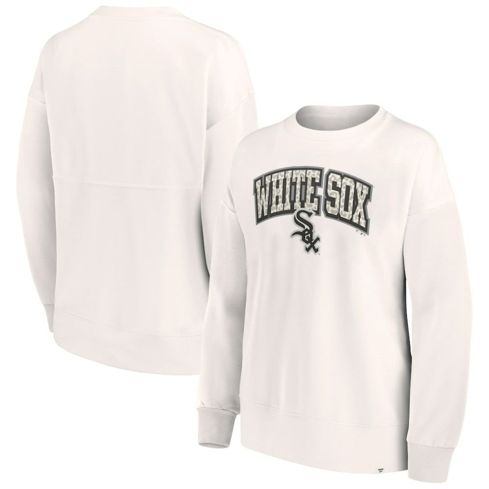 Chicago White Sox Fanatics Women's Leopard Pullover Sweatshirt - MLB Pullover