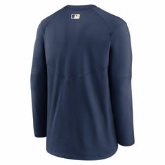 Milwaukee Brewers Nike Authentic Collection Logo Performance Long Sleeve T-Shirt - MLB T-shirts