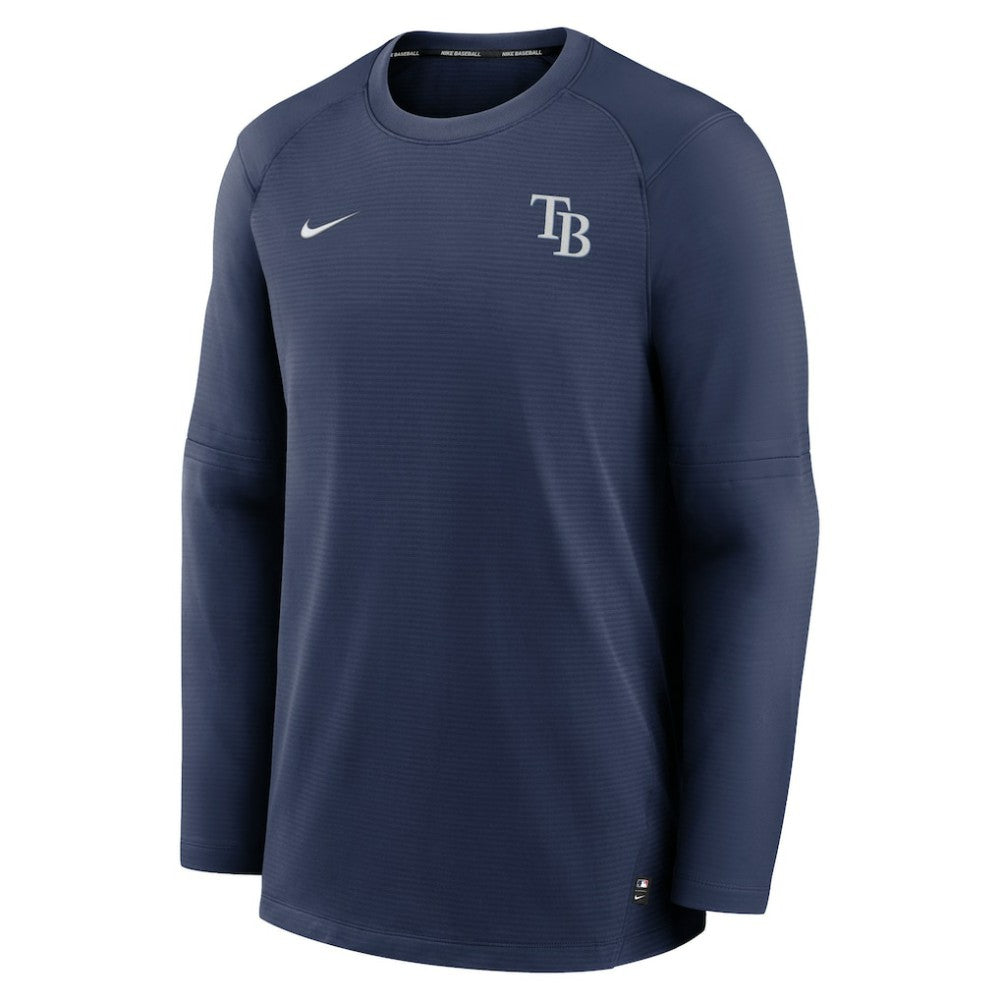 Tampa Bay Rays Nike Authentic Collection Logo Performance Long Sleeve T-Shirt - MLB T-shirts
