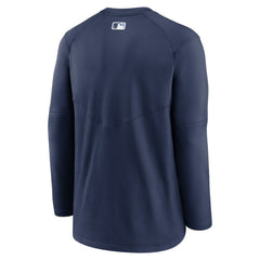 Tampa Bay Rays Nike Authentic Collection Logo Performance Long Sleeve T-Shirt - MLB T-shirts
