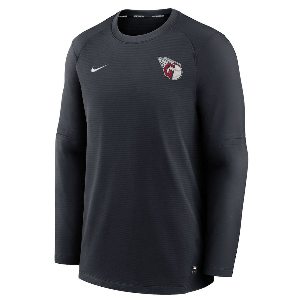 Cleveland Guardians Nike Authentic Collection Logo Performance Long Sleeve T-Shirt - MLB T-shirts