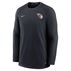 Cleveland Guardians Nike Authentic Collection Logo Performance Long Sleeve T-Shirt - MLB T-shirts