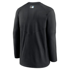 Miami Marlins Nike Authentic Collection Logo Performance Long Sleeve T-Shirt - MLB T-shirts