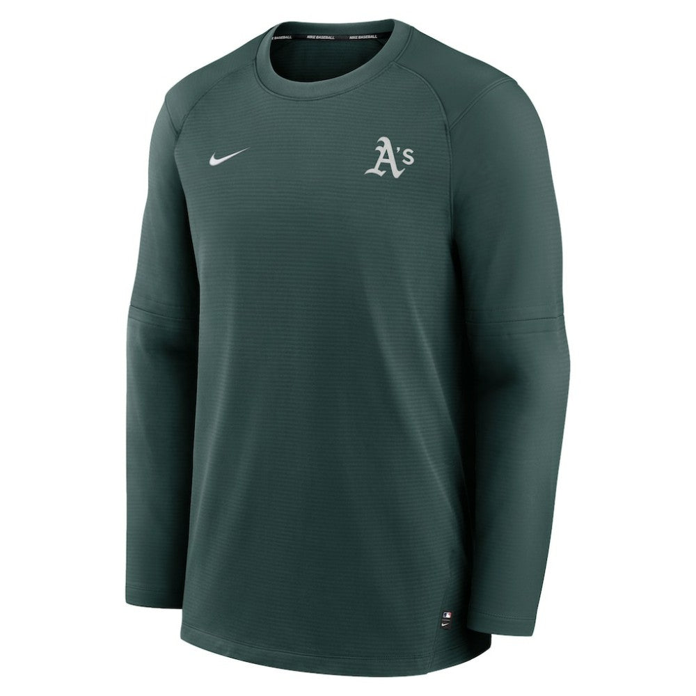 Athletics Nike Authentic Collection Logo Performance Long Sleeve T-Shirt - MLB T-shirts