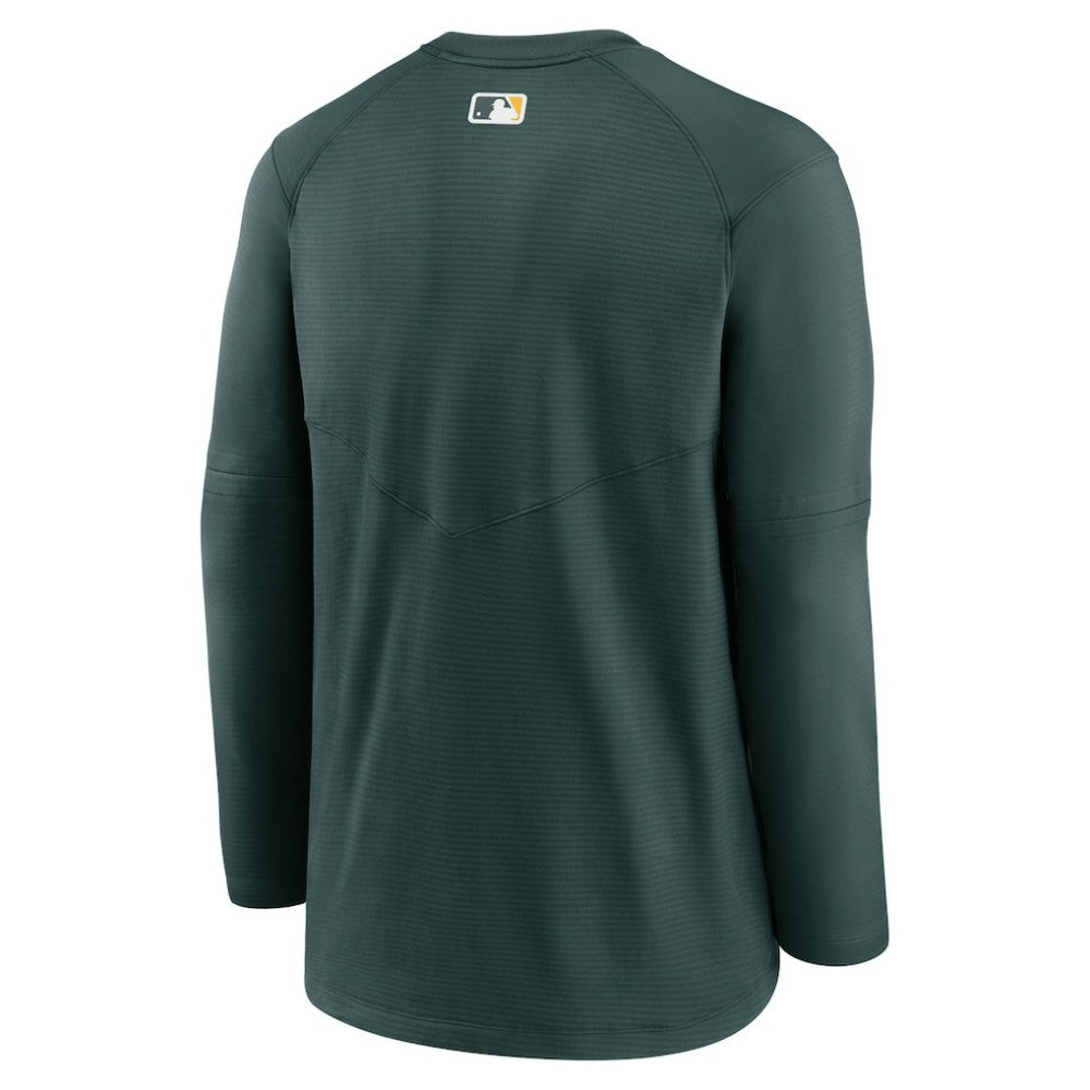 Athletics Nike Authentic Collection Logo Performance Long Sleeve T-Shirt - MLB T-shirts