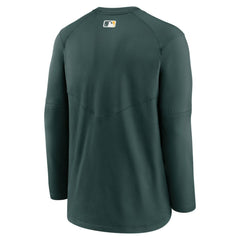 Athletics Nike Authentic Collection Logo Performance Long Sleeve T-Shirt - MLB T-shirts