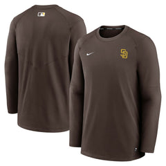 San Diego Padres Nike Authentic Collection Logo Performance Long Sleeve T-Shirt - MLB T-shirts