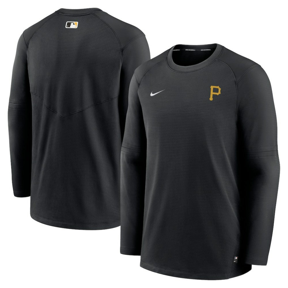 Pittsburgh Pirates Nike Authentic Collection Logo Performance Long Sleeve T-Shirt - MLB T-shirts