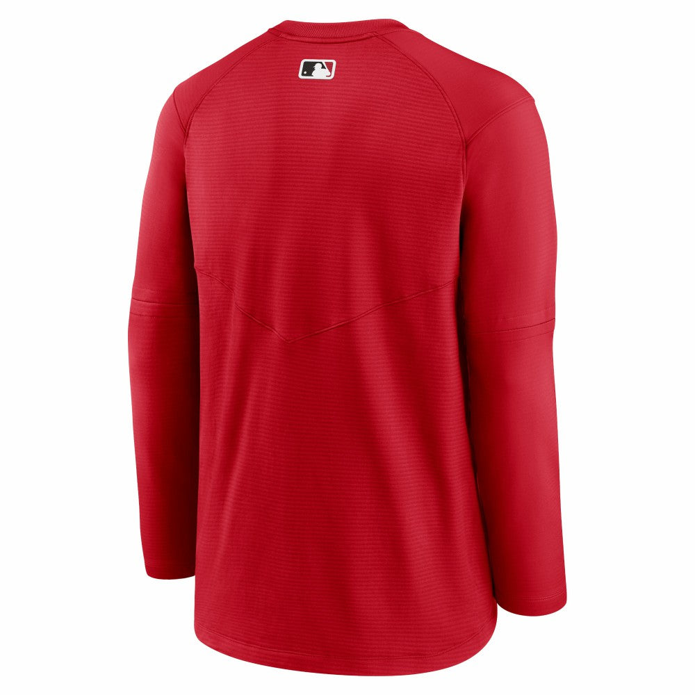 Cincinnati Reds Nike Authentic Collection Logo Performance Long Sleeve T-Shirt - MLB T-shirts
