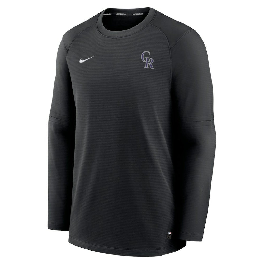 Colorado Rockies Nike Authentic Collection Logo Performance Long Sleeve T-Shirt - MLB T-shirts