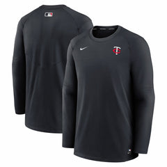 Minnesota Twins Nike Authentic Collection Logo Performance Long Sleeve T-Shirt - MLB T-shirts