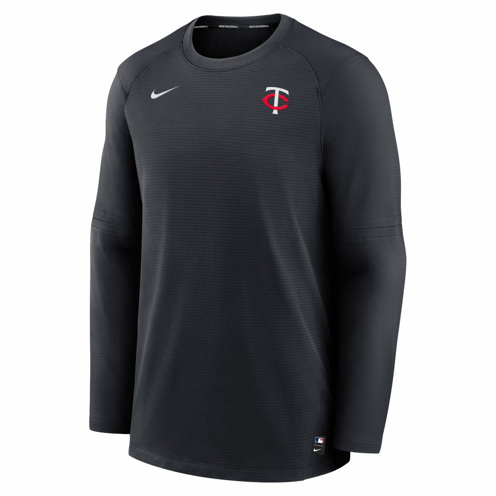 Minnesota Twins Nike Authentic Collection Logo Performance Long Sleeve T-Shirt - MLB T-shirts