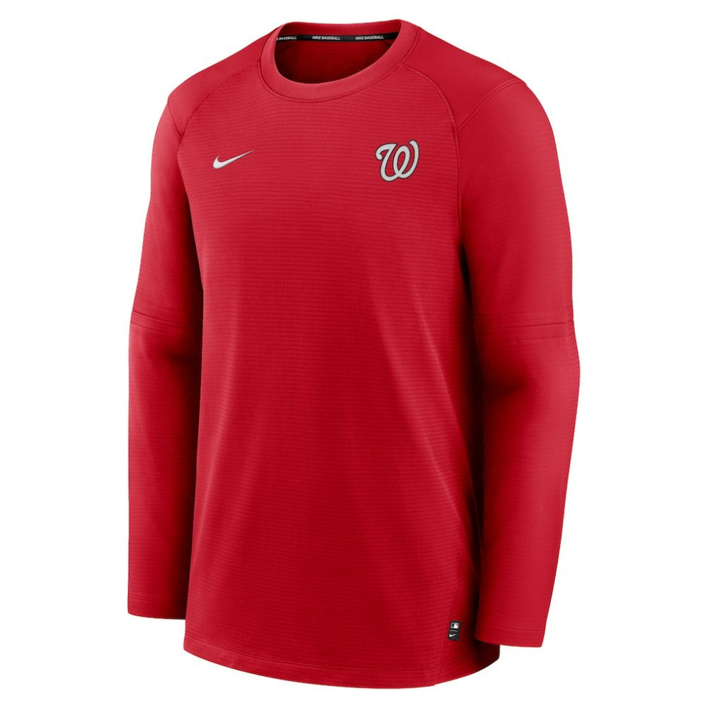Washington Nationals Nike Authentic Collection Logo Performance Long Sleeve T-Shirt - MLB T-shirts