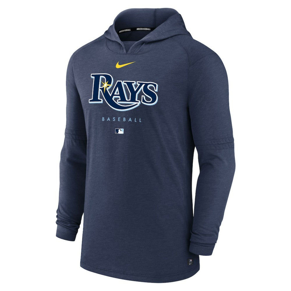 Tampa Bay Rays Nike Authentic Collection Lightweight Dri-FIT Hooded Pullover - MLB Pullover