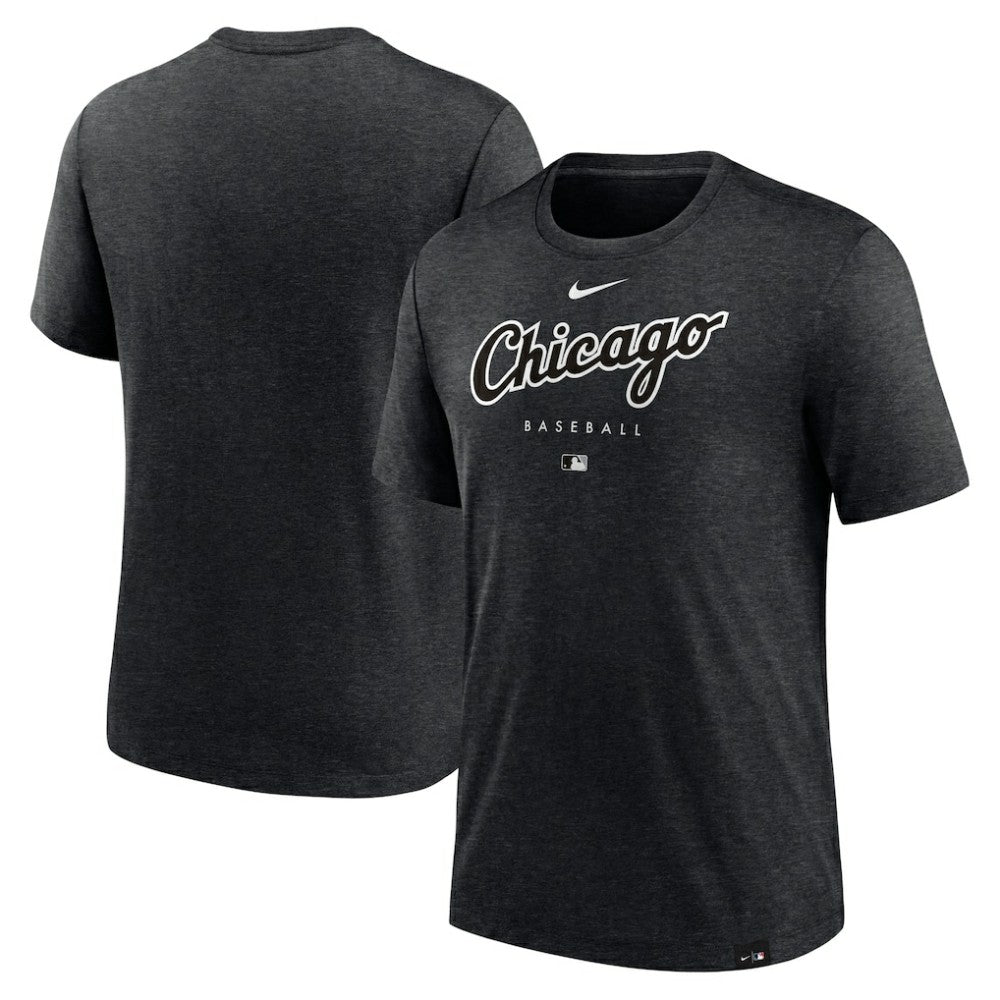 Chicago White Sox Nike Authentic Collection Early Work Tri-Blend Performance T-Shirt - MLB T-shirts
