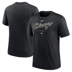 Chicago White Sox Nike Authentic Collection Early Work Tri-Blend Performance T-Shirt - MLB T-shirts