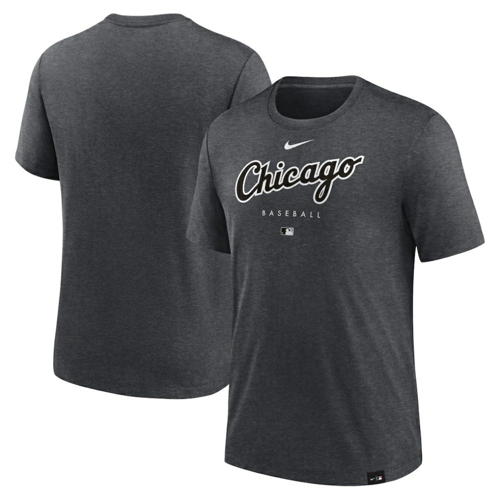 Chicago White Sox Nike Authentic Collection Early Work Tri-Blend Performance T-Shirt - MLB T-shirts