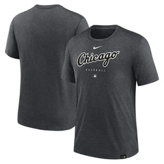 Chicago White Sox Nike Authentic Collection Early Work Tri-Blend Performance T-Shirt - MLB T-shirts