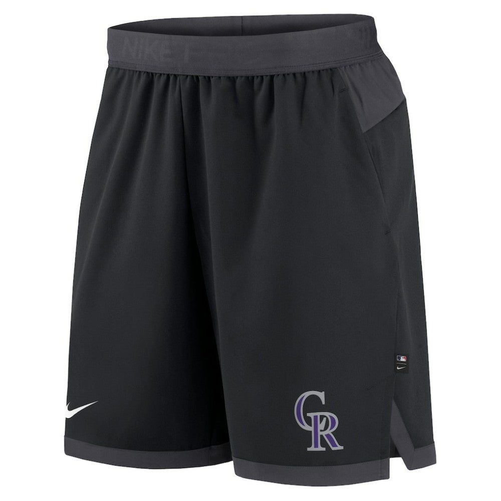 Colorado Rockies Nike Authentic Collection Flex Vent Performance Shorts - MLB Shorts