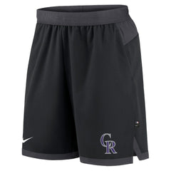 Colorado Rockies Nike Authentic Collection Flex Vent Performance Shorts - MLB Shorts
