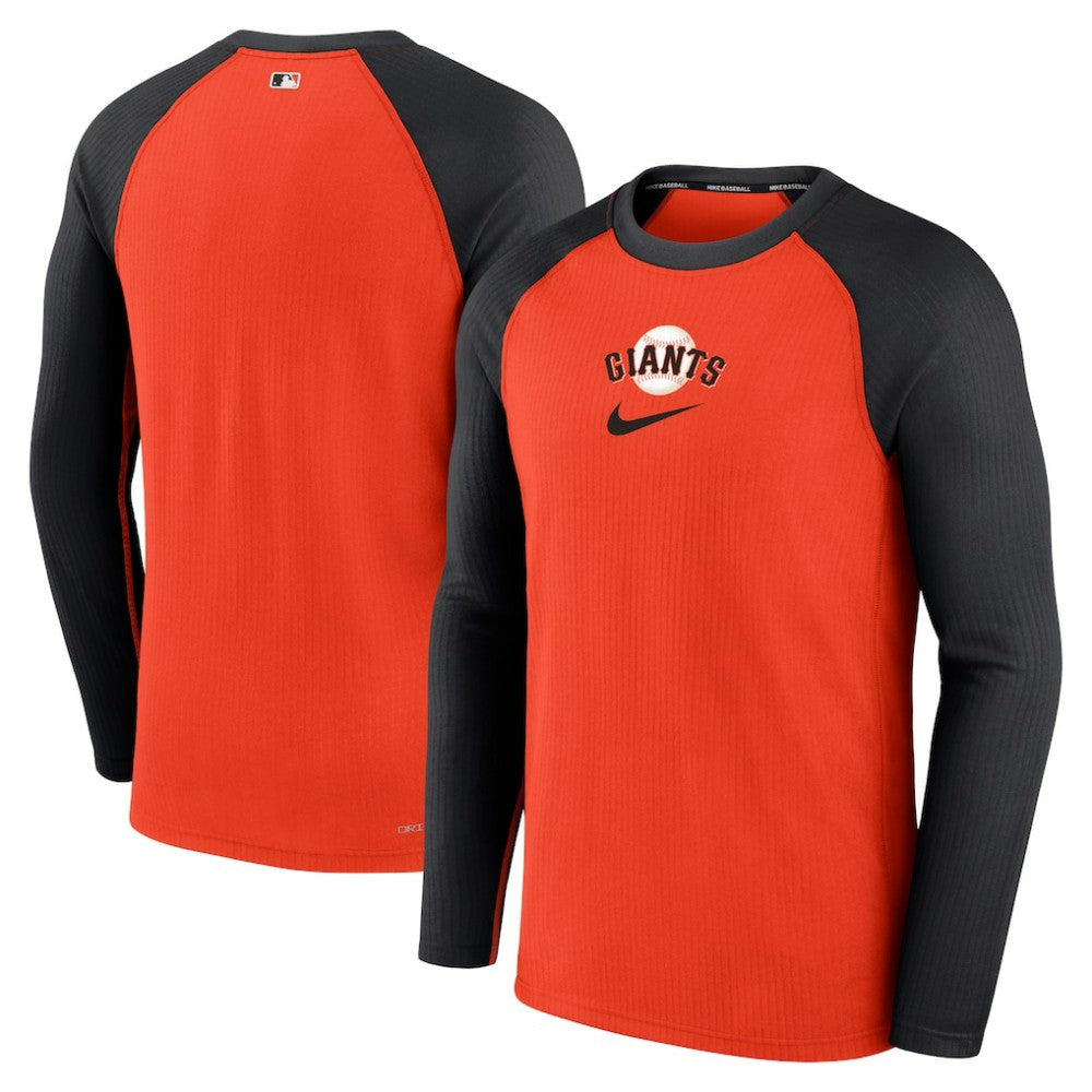 San Francisco Giants Nike Authentic Collection Game Raglan Performance Long Sleeve T-Shirt - MLB T-shirts