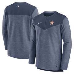 Houston Astros Nike Authentic Collection Game Time Performance Half-Zip Top - MLB Tops