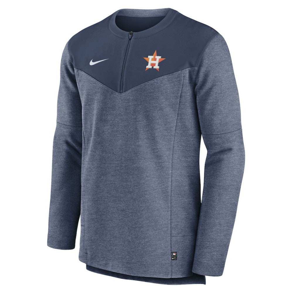 Houston Astros Nike Authentic Collection Game Time Performance Half-Zip Top - MLB Tops