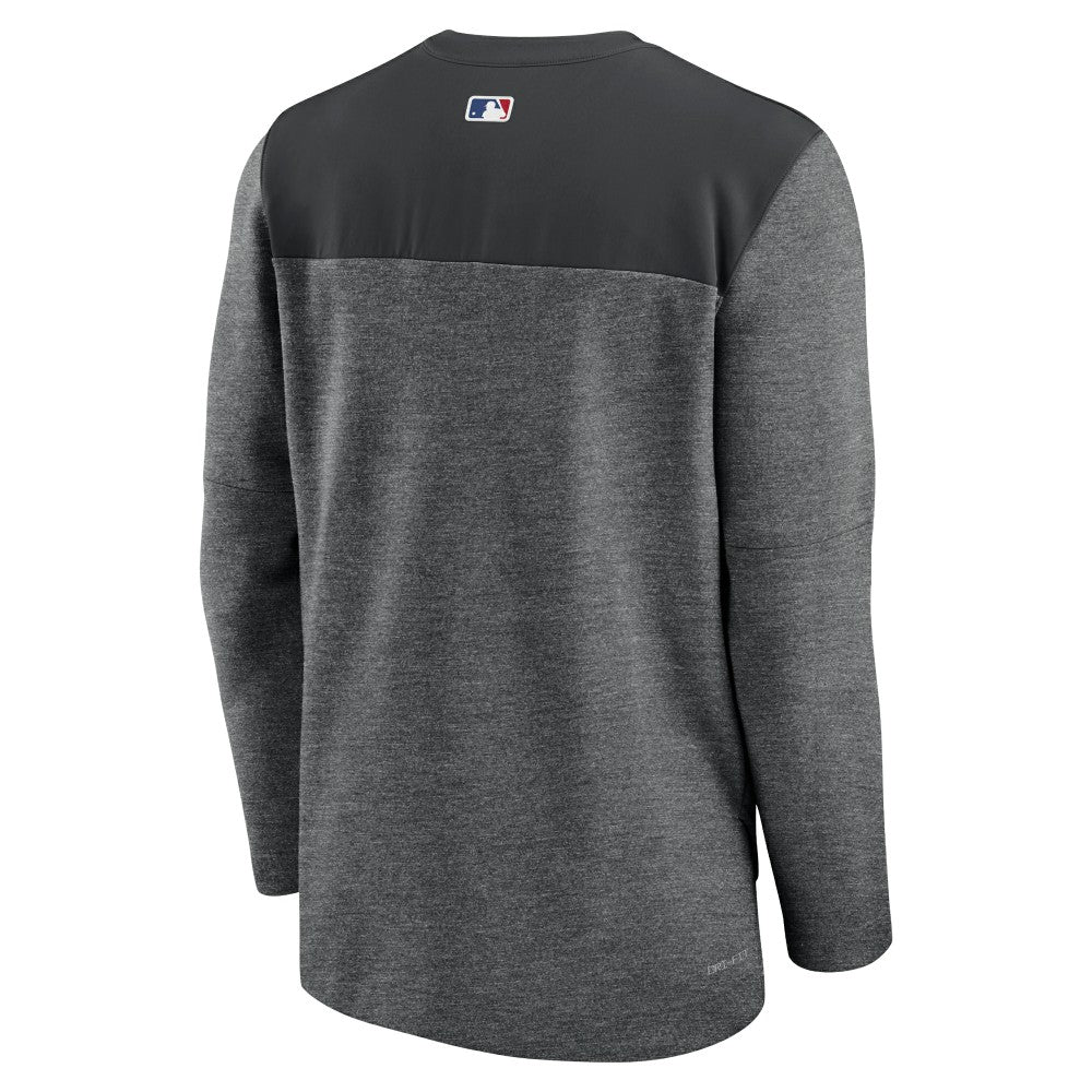 Miami Marlins Nike Authentic Collection Game Time Performance Half-Zip Top - MLB Tops