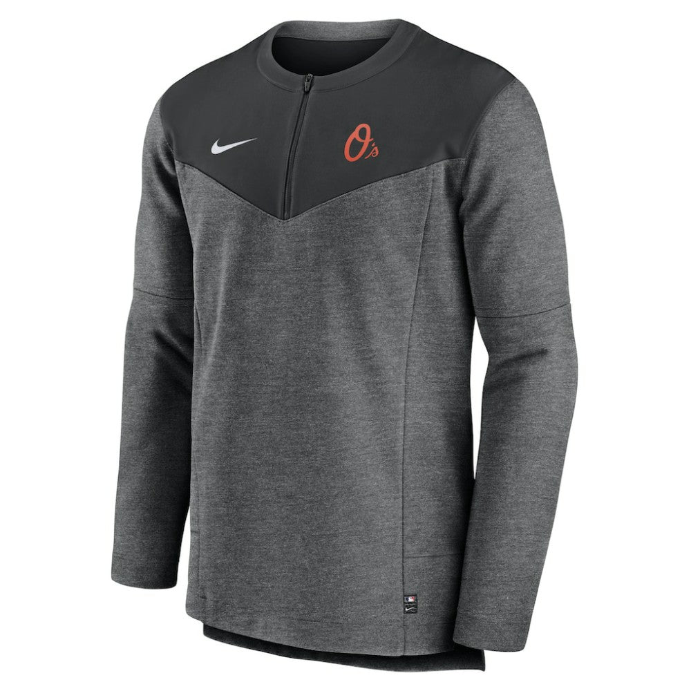 Baltimore Orioles Nike Authentic Collection Game Time Performance Half-Zip Top - MLB Tops