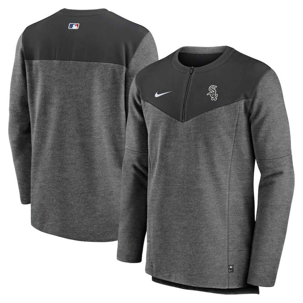 Chicago White Sox Nike Authentic Collection Game Time Performance Half-Zip Top - MLB Tops