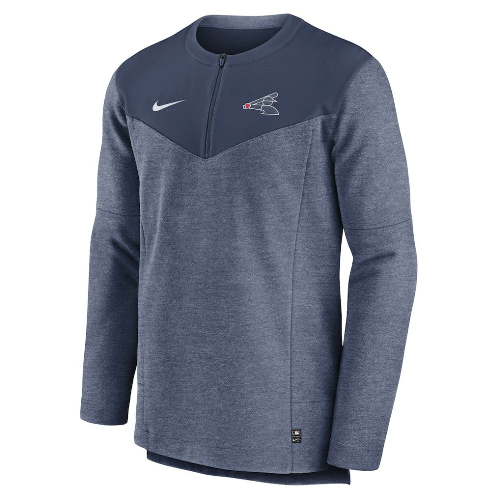 Chicago White Sox Nike Authentic Collection Game Time Performance Half-Zip Top - MLB Tops