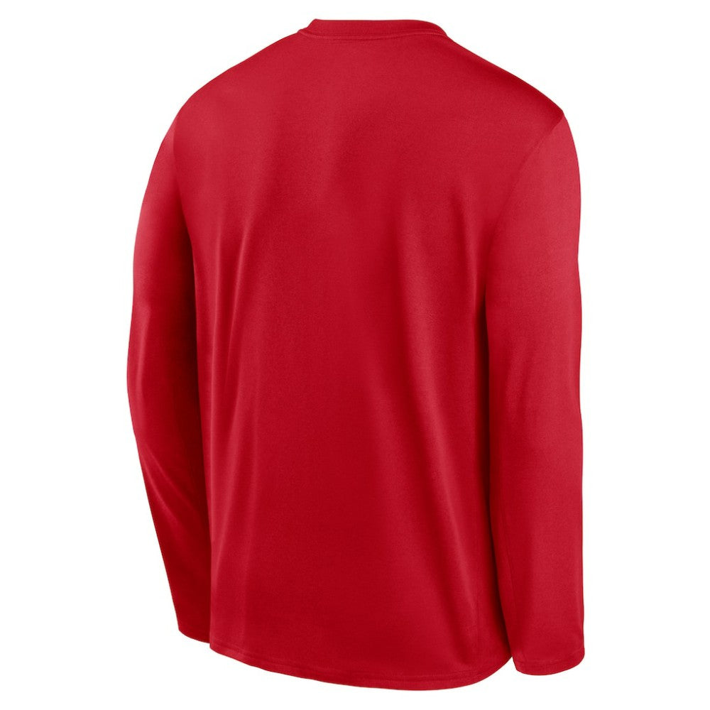 Los Angeles Angels Nike Authentic Collection Team Logo Legend Performance Long Sleeve T-Shirt - MLB T-shirts