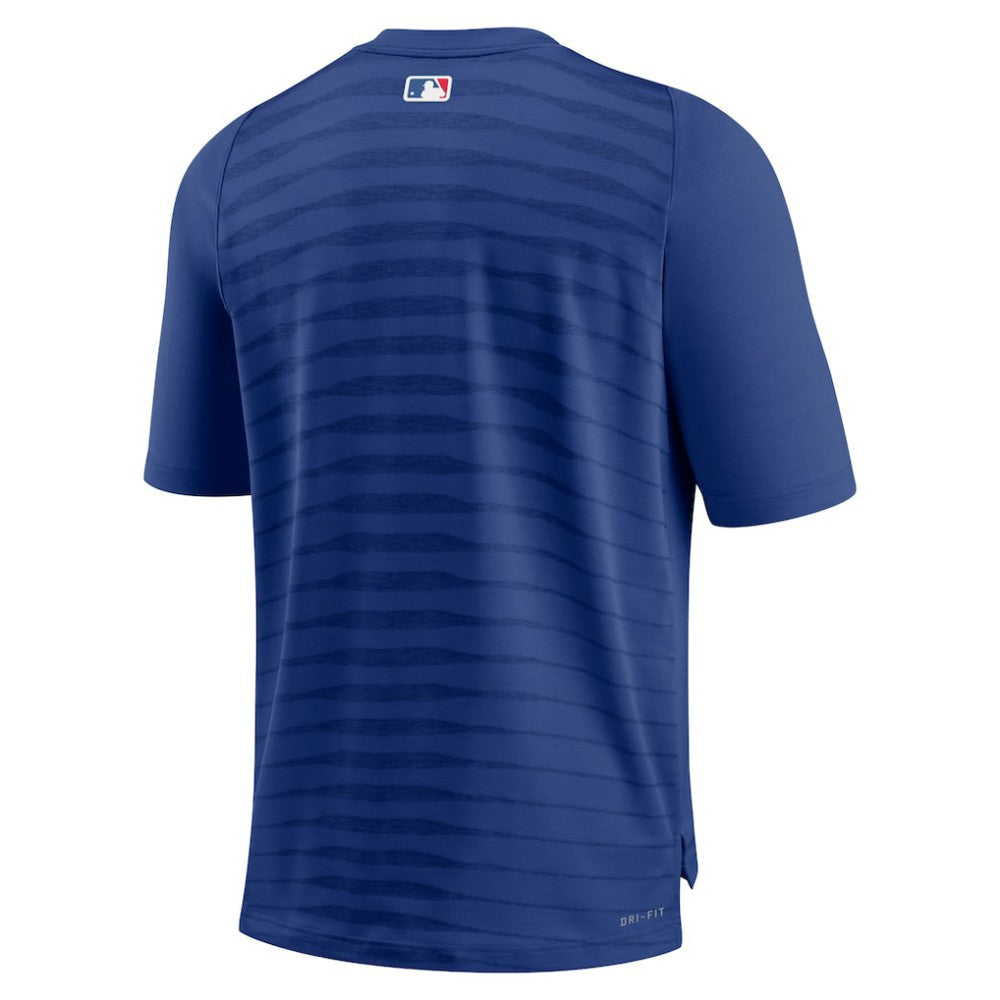 Chicago Cubs Nike Authentic Collection Pregame Raglan Performance V-Neck T-Shirt - MLB T-shirts