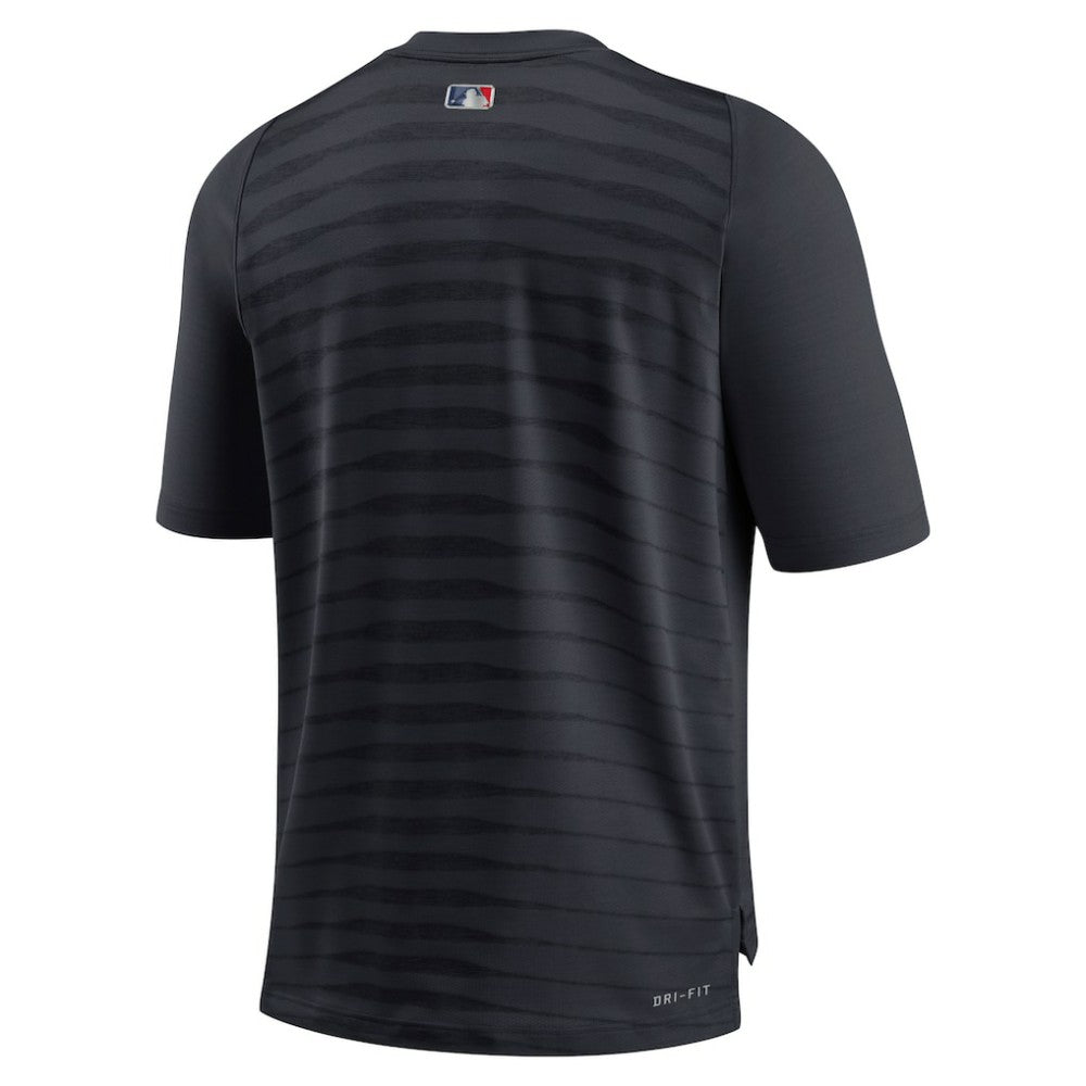 Detroit Tigers Nike Authentic Collection Pregame Raglan Performance V-Neck T-Shirt - MLB T-shirts