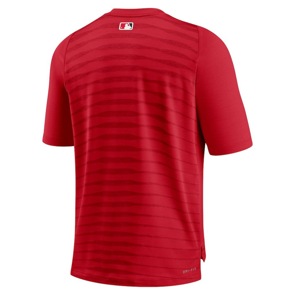 Washington Nationals Nike Authentic Collection Pregame Raglan Performance V-Neck T-Shirt - MLB T-shirts