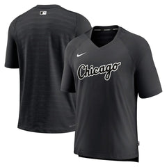 Chicago White Sox Nike Authentic Collection Pregame Raglan Performance V-Neck T-Shirt - MLB T-shirts
