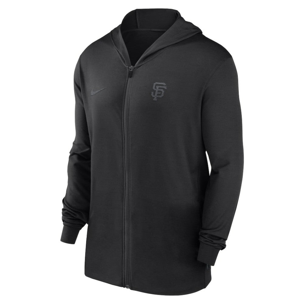 San Francisco Giants Nike Authentic Collection Travel Performance Lightweight Full-Zip Hoodie - MLB Hoodies
