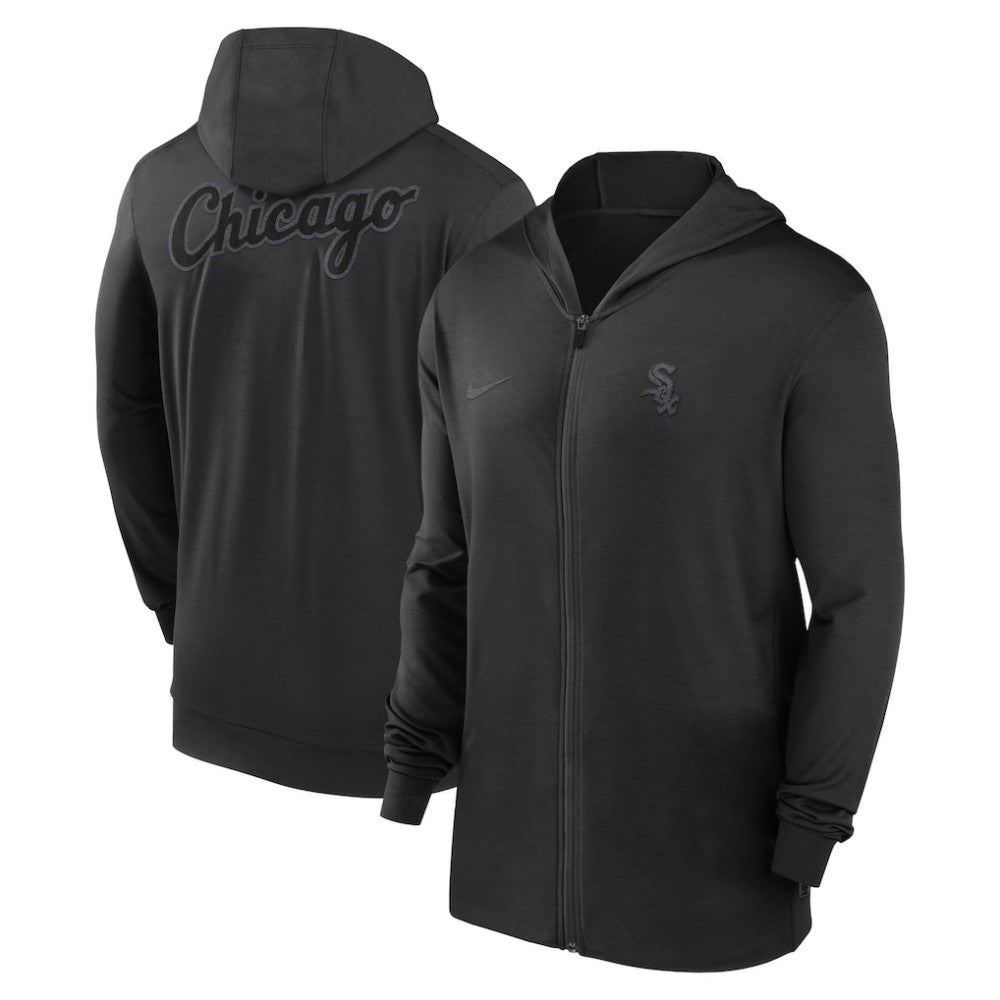 Chicago White Sox Nike Authentic Collection Travel Performance Lightweight Full-Zip Hoodie - MLB Hoodies