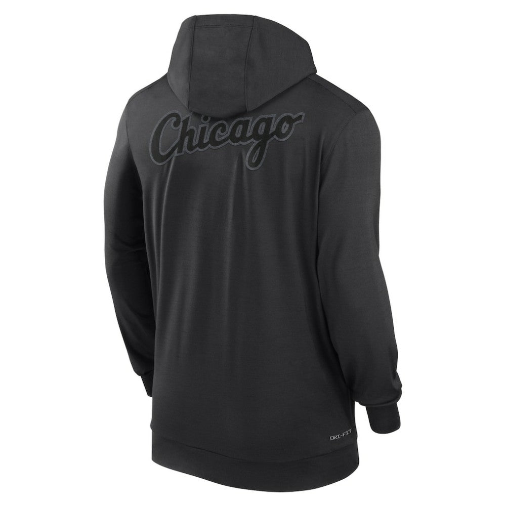 Chicago White Sox Nike Authentic Collection Travel Performance Lightweight Full-Zip Hoodie - MLB Hoodies