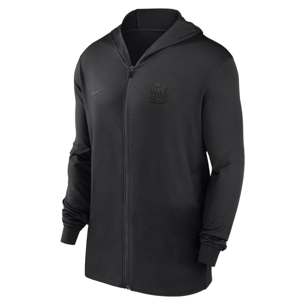 St. Louis Cardinals Nike Authentic Collection Travel Performance Lightweight Full-Zip Hoodie - MLB Hoodies
