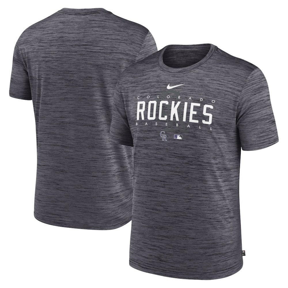 Colorado Rockies Nike Authentic Collection Velocity Performance Practice T-Shirt - MLB T-shirts