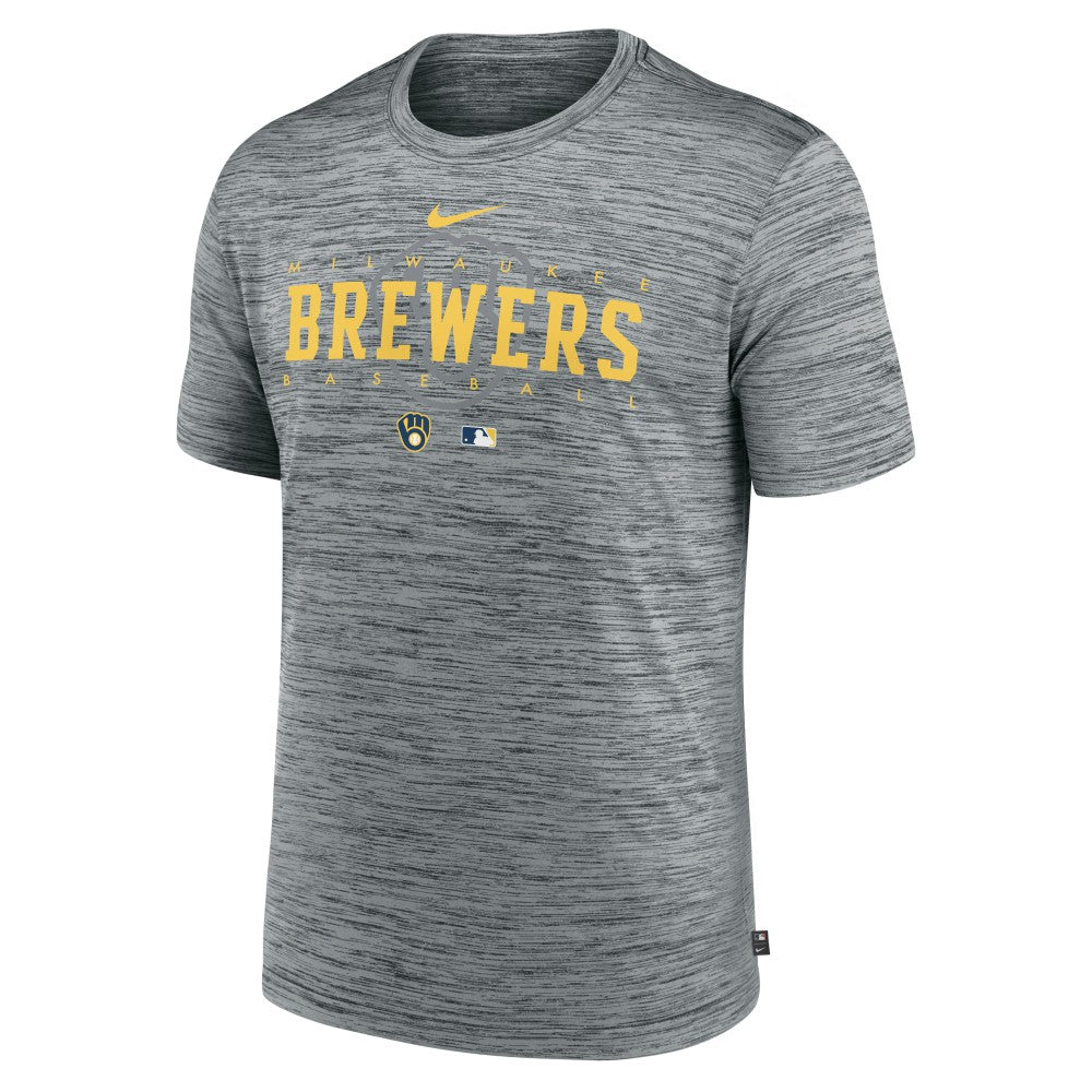 Milwaukee Brewers Nike Authentic Collection Velocity Performance Practice T-Shirt - MLB T-shirts