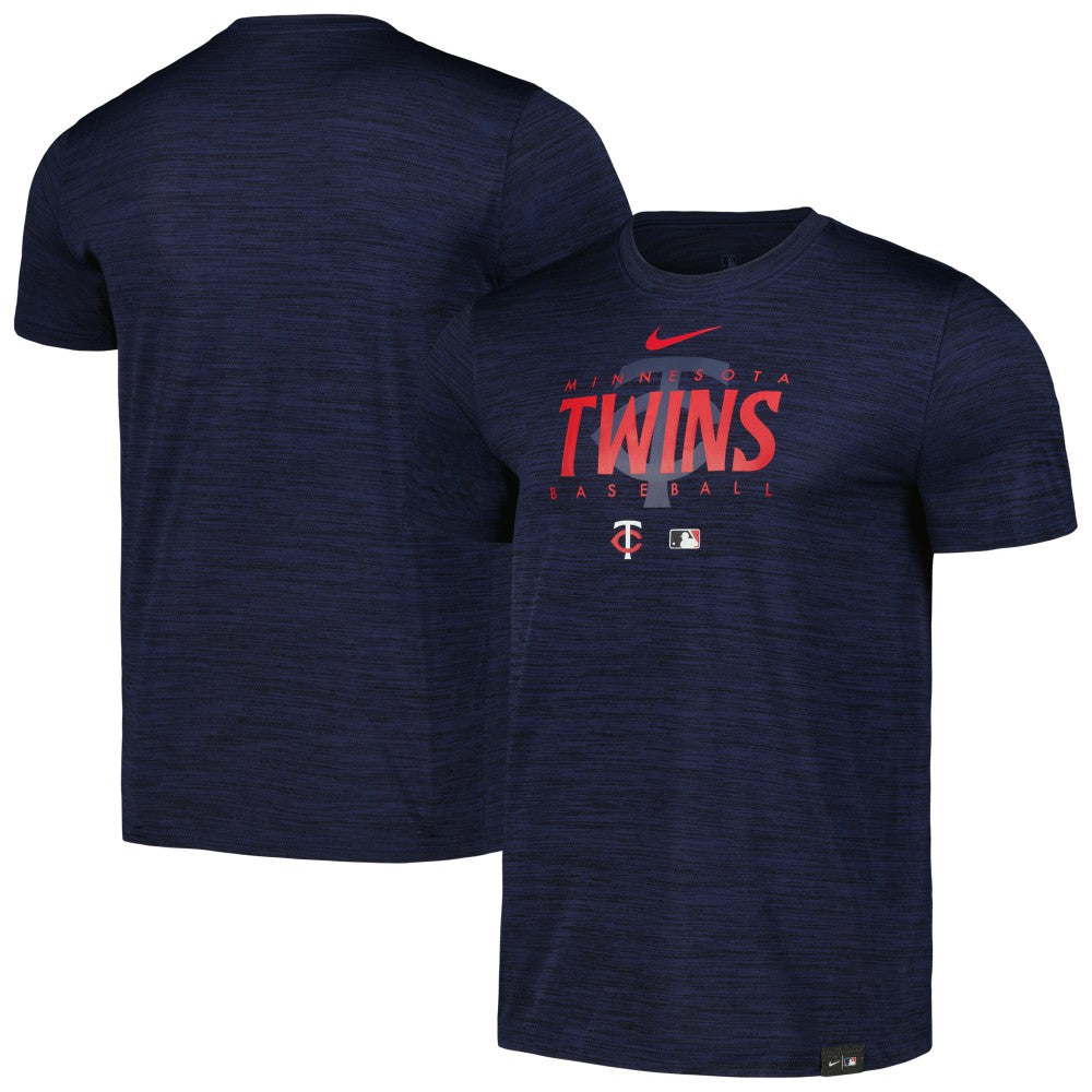 Minnesota Twins Nike Authentic Collection Velocity Performance Practice T-Shirt - MLB T-shirts