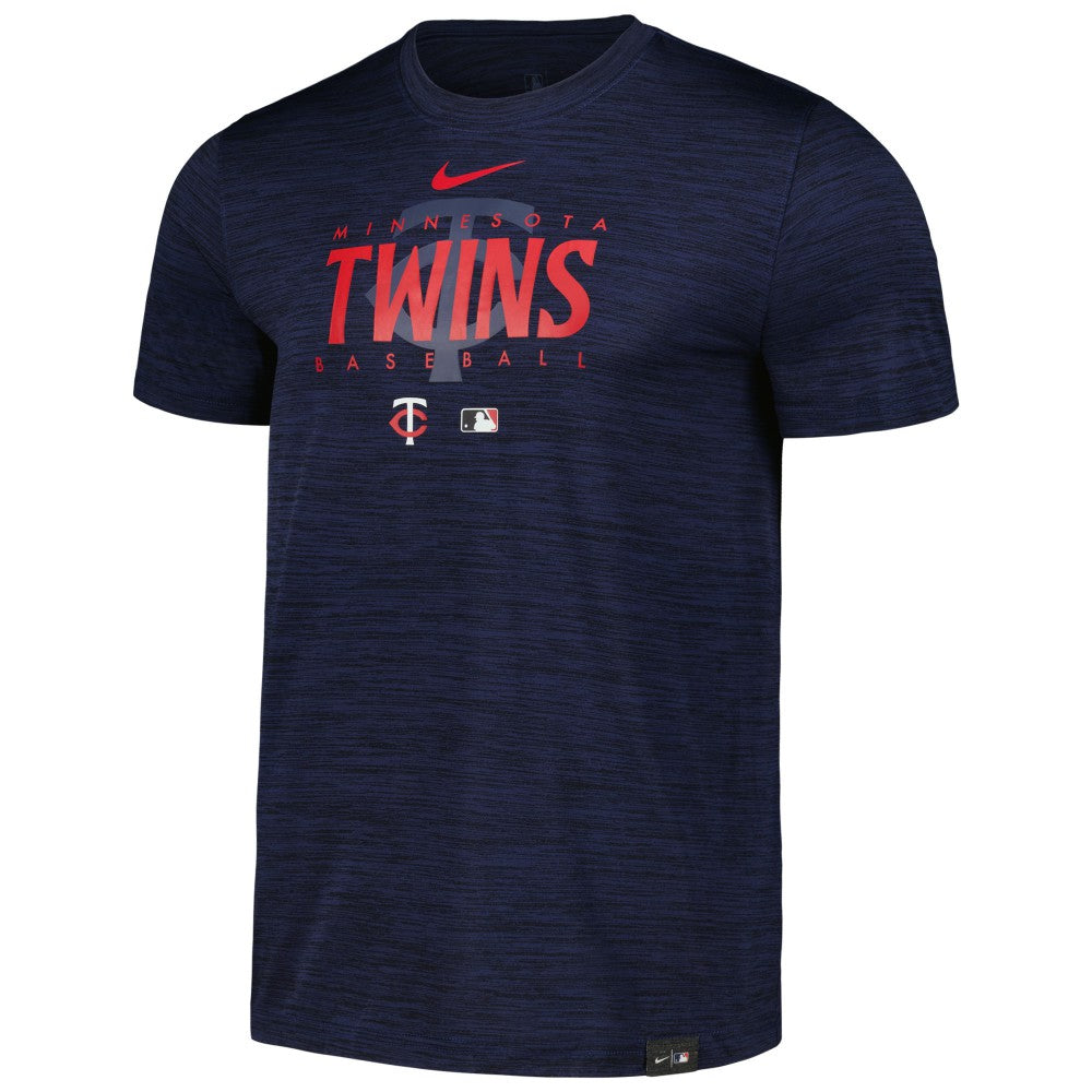 Minnesota Twins Nike Authentic Collection Velocity Performance Practice T-Shirt - MLB T-shirts