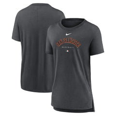 San Francisco Giants Nike Women's Authentic Collection Early Work Tri-Blend T-Shirt - MLB T-shirts