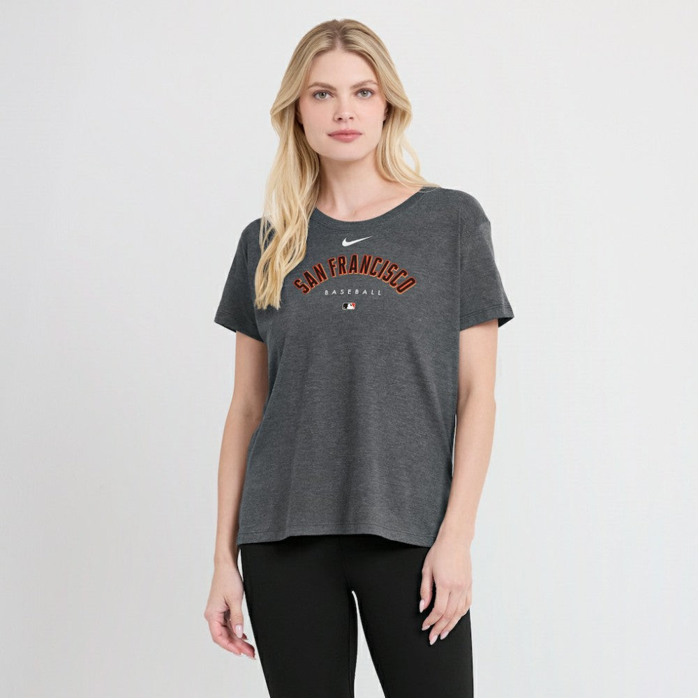 San Francisco Giants Nike Women's Authentic Collection Early Work Tri-Blend T-Shirt - MLB T-shirts